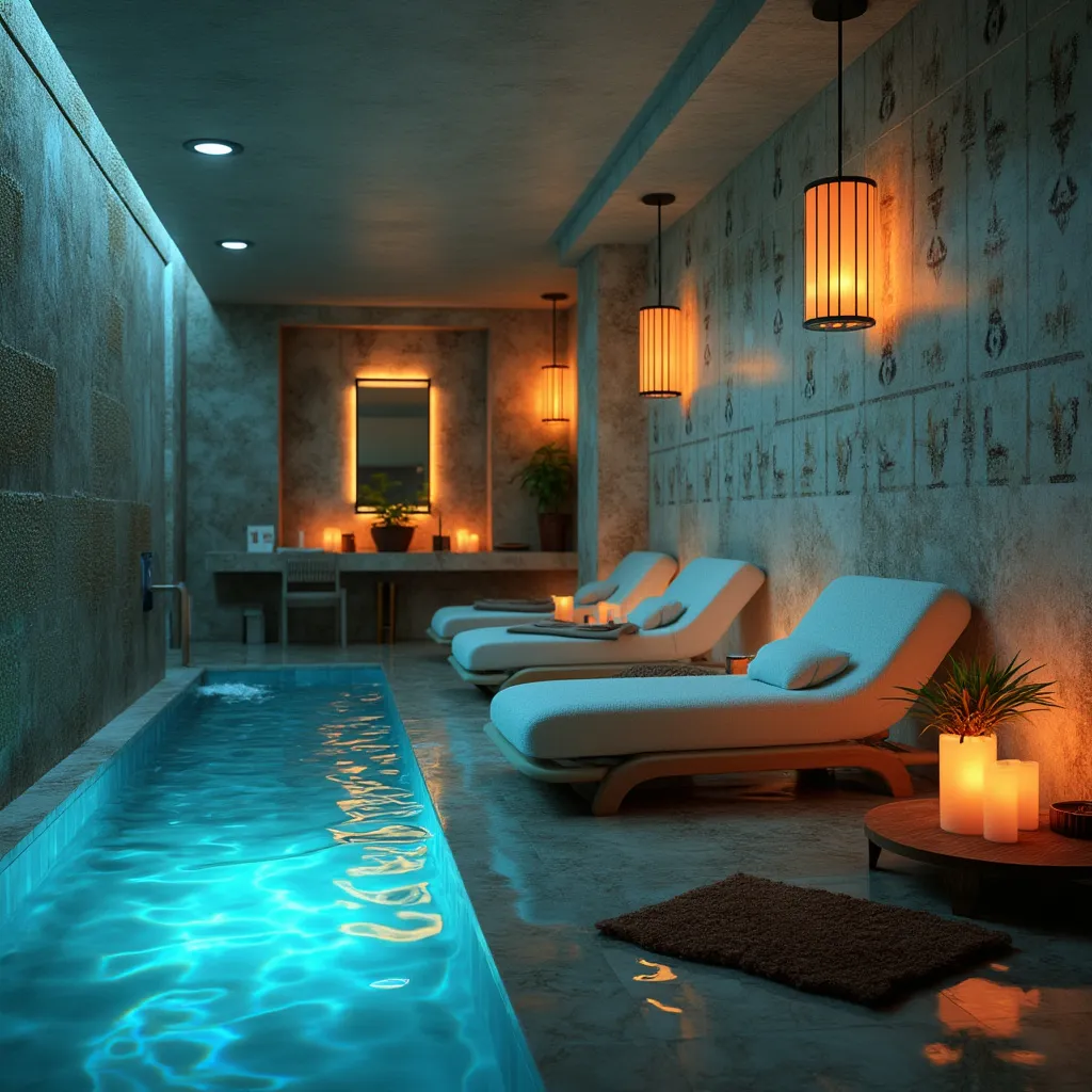 Zona de relajación del spa